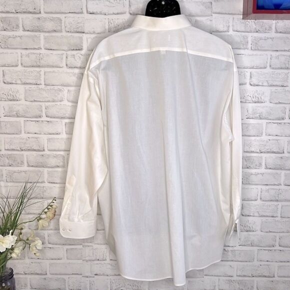 Damon Mens Button Down Dress Shirt Big & Tall Neck 19 - Picture 3 of 5